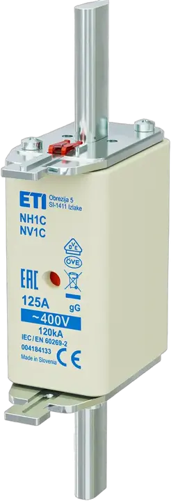 Slika NH1C gG 125A/400V korr.