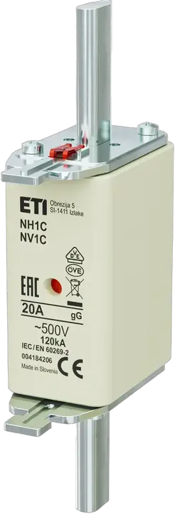 Slika NH1C gG 20A/500V