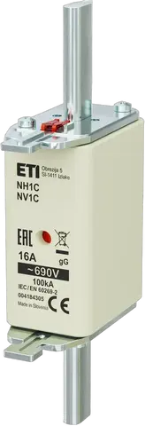 NH1C gG 16A/690V