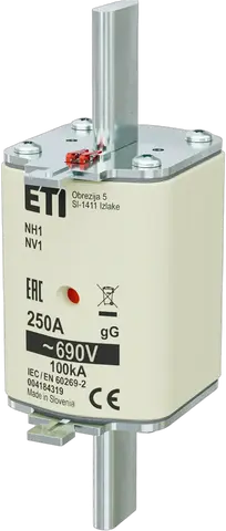NH1 gG 250A/690V