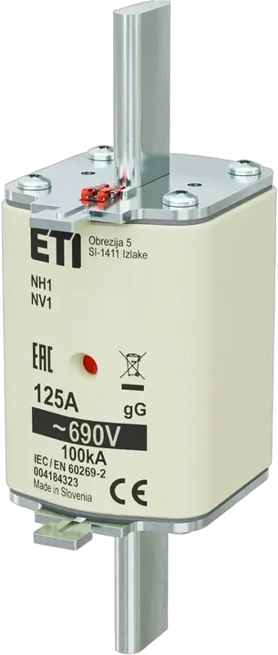 Slika NH1 gG 125A/690V