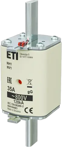 Slika NH1 gG 35A/800V
