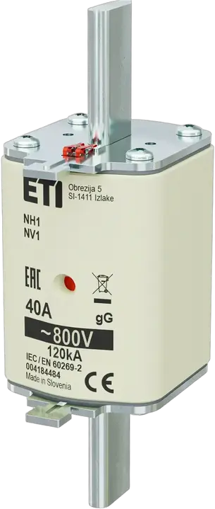 Slika NH1 gG 40A/800V