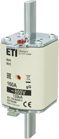 Slika NH1 gG 160A/800V