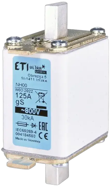 Slika NH00 gS 16A/800V
