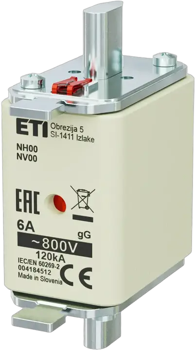 Slika NH00 gG 6A/800V