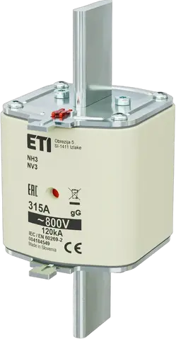 NH3 gG 315A/800V