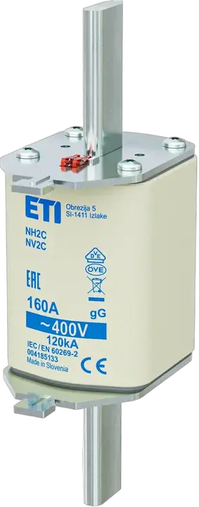 Slika NH2C gG 160A/400V korr.