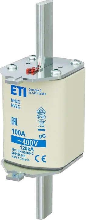 Slika NH2C gG 100A/400V korr.