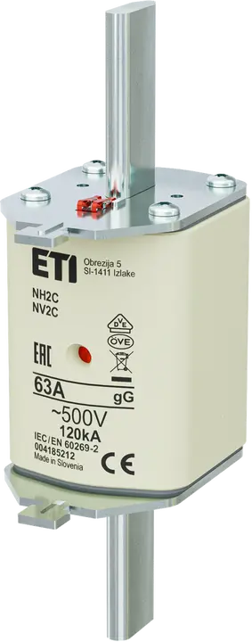 Slika NH2C gG 63A/500V