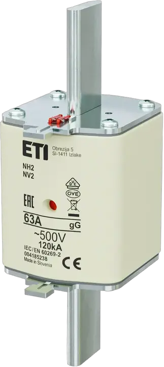 Slika NH2 gG 63A/500V