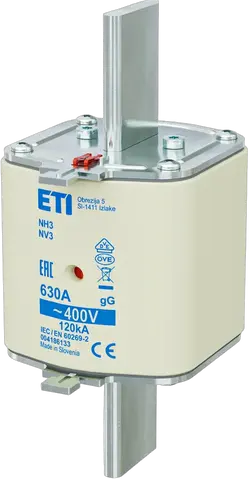 NH3 gG 630A/400V