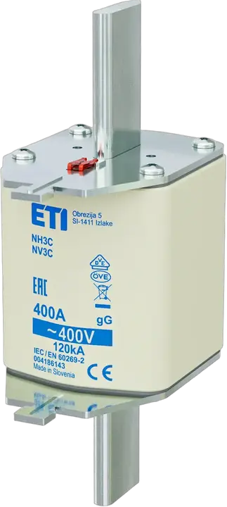 Slika NH3C gG 400A/400V korr.
