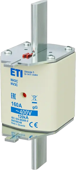 Slika NH3C gG 160A/400V korr.