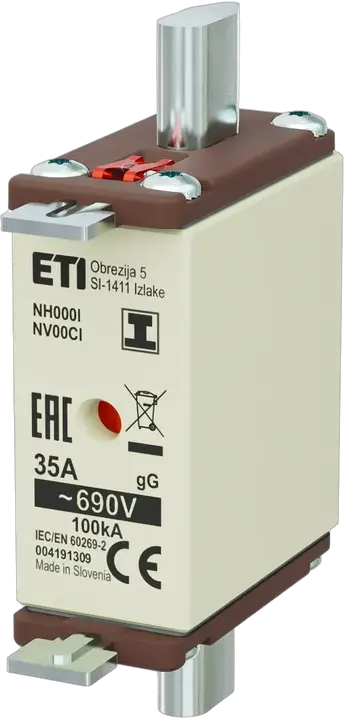 Slika NH000/I gG 35A/690V