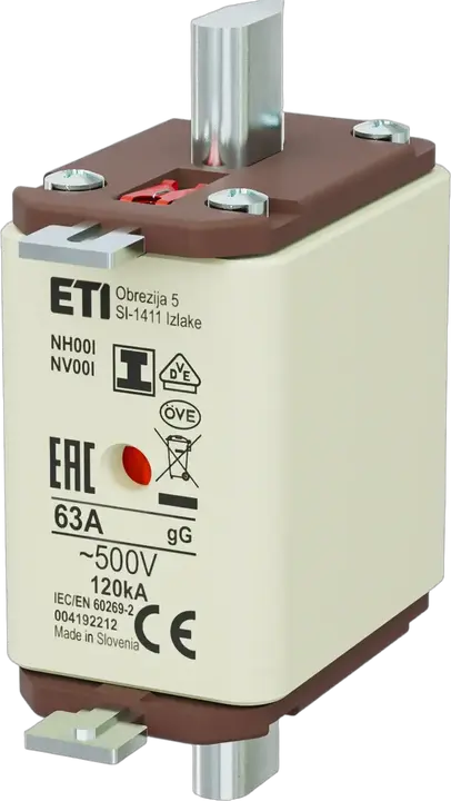 Slika NH00/I gG 63A/500V