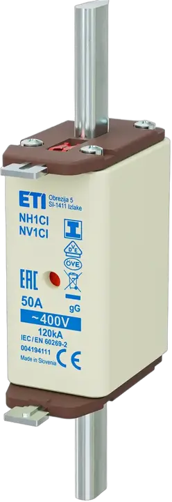 Slika NH1C/I gG 50A/400V