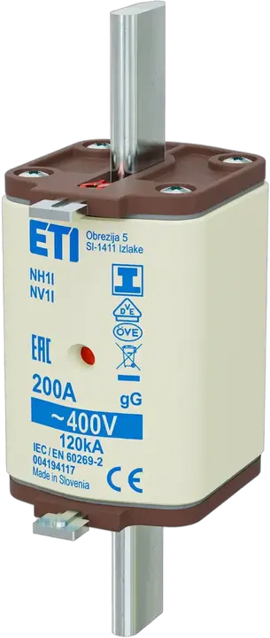 Slika NH1/I gG 200A/400V