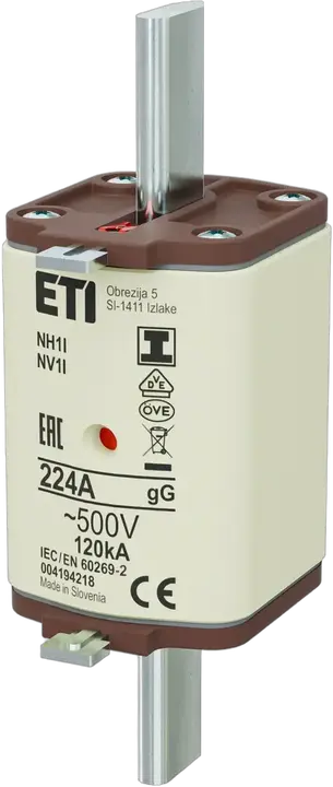 Slika NH1/I gG 224A/500V