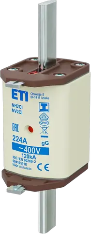 NH2C/I gG 224A/400V