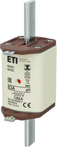 NH2C/I gG 63A/500V