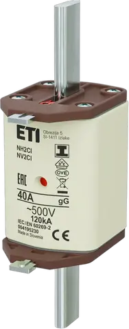 NH2C/I gG 40A/500V