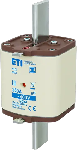 NH3/I gG 250A/400V