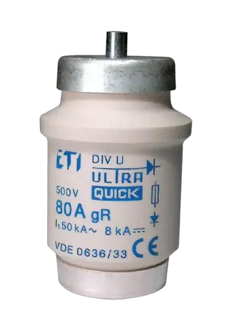 DIV UQ gR 80A/500V