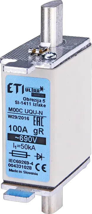 Slika NH000 UQ gR 63A/690V