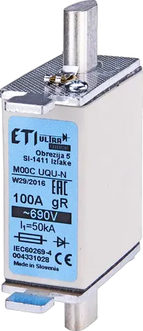 NH000 UQ gR 63A/690V