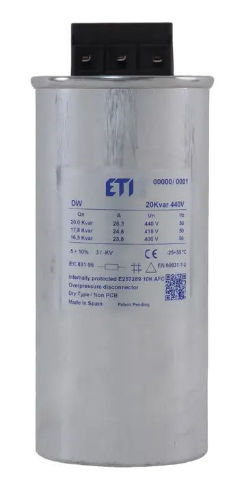 Slika LPC-DW 25 kVAr, 440V, 50HZ