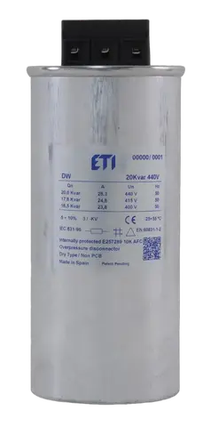 LPC-DW 25 kVAr, 440V, 50HZ