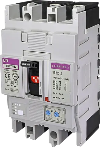 EB2 125/3L 50A 3p