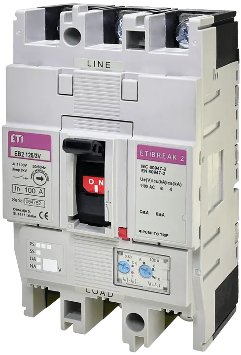 Slika EB2 125/3V 100A 3p 1100V