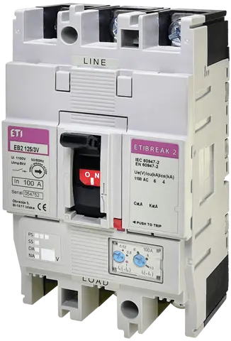 EB2 125/3V 100A 3p 1100V