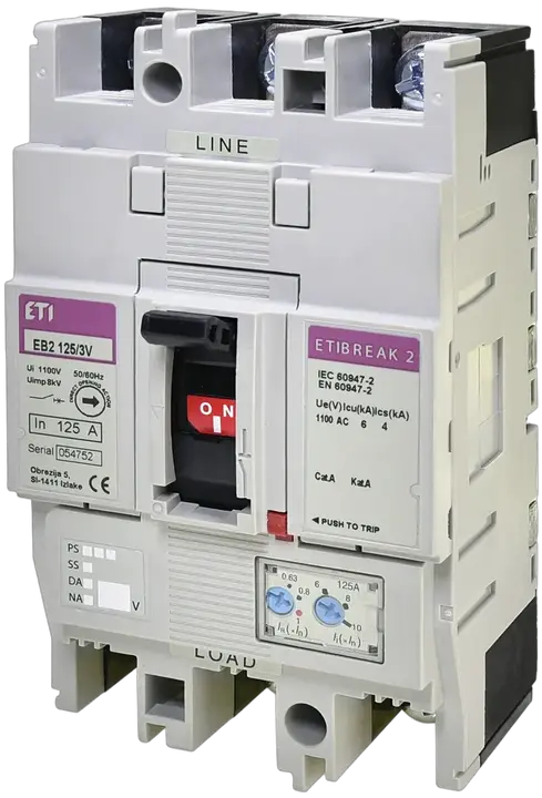 Slika EB2 125/3V 125A 3p 1100V