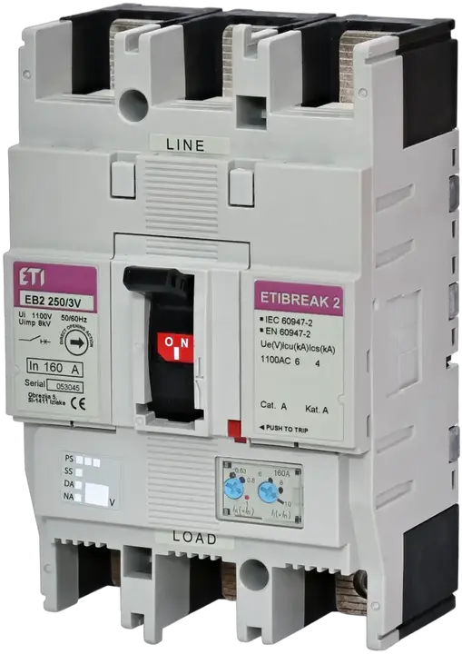 Slika EB2 400/3VE 400A 3p 1100V