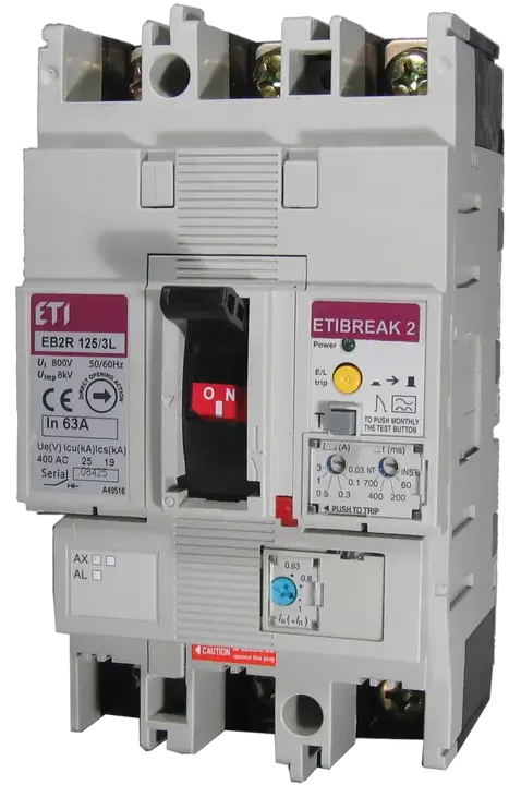 Slika EB2R 125/4L 20A 4P