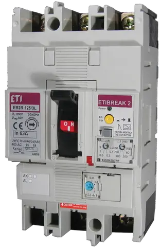 Slika EB2R 125/4L 100A 4P