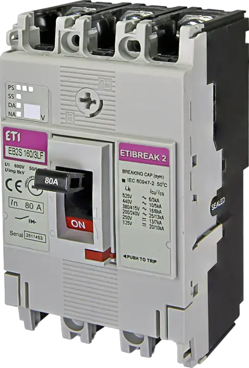 Slika EB2S 160/3LF 80A 3p