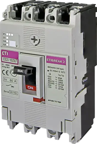 EB2S 160/3LF 80A 3p