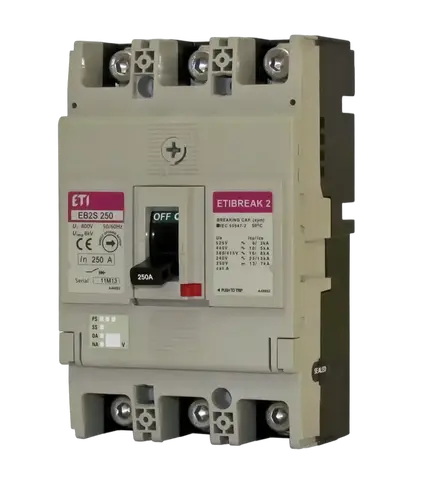 EB2S 250/4LF 250A 4p