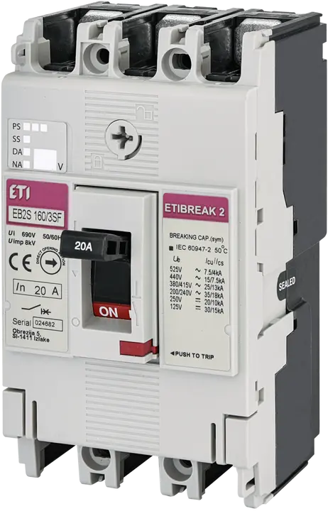 Slika EB2S 160/3SF 20A 3p