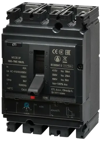 Slika NBS-TMS 100/3L  40A 3P
