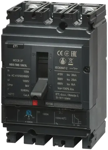 Slika NBS-TMS 100/3L 100A 3P