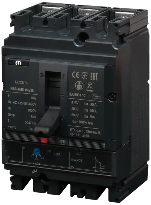 Slika NBS-TMS 100/3S  40A 3P