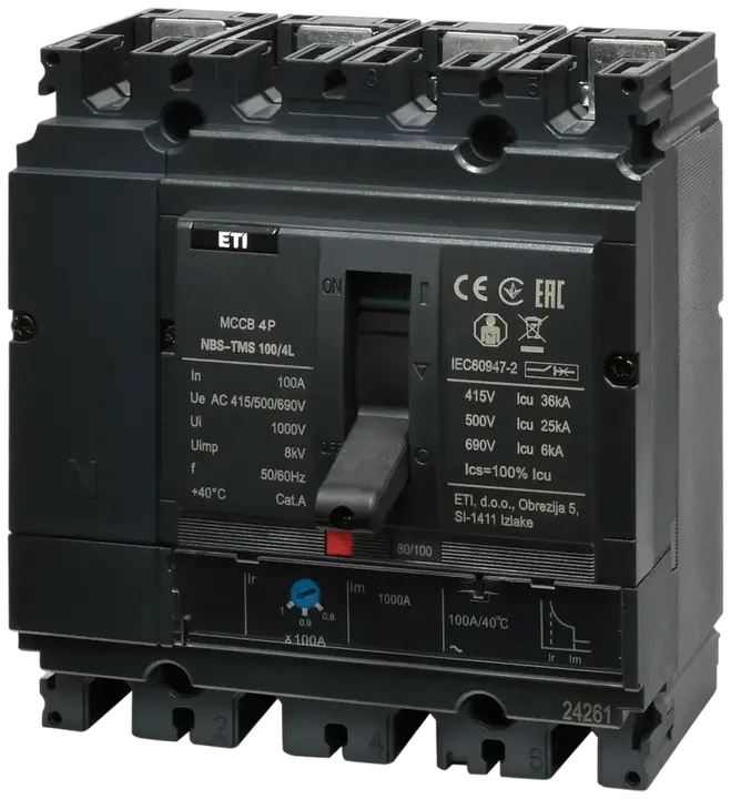 Slika NBS-TMS 100/4S  63A 4P
