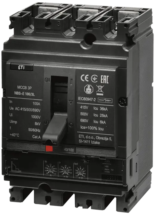 Slika NBS-E 100/3L 100A 3P