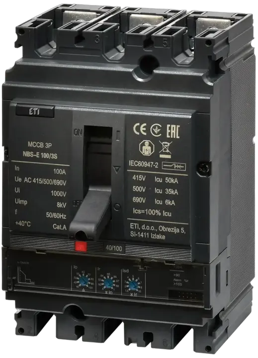 Slika NBS-E 100/3S 100A 3P