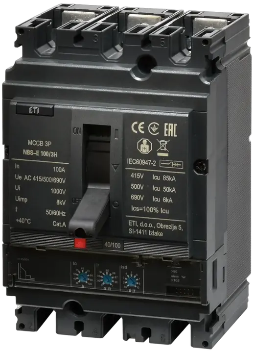 Slika NBS-E 100/3H 100A 3P